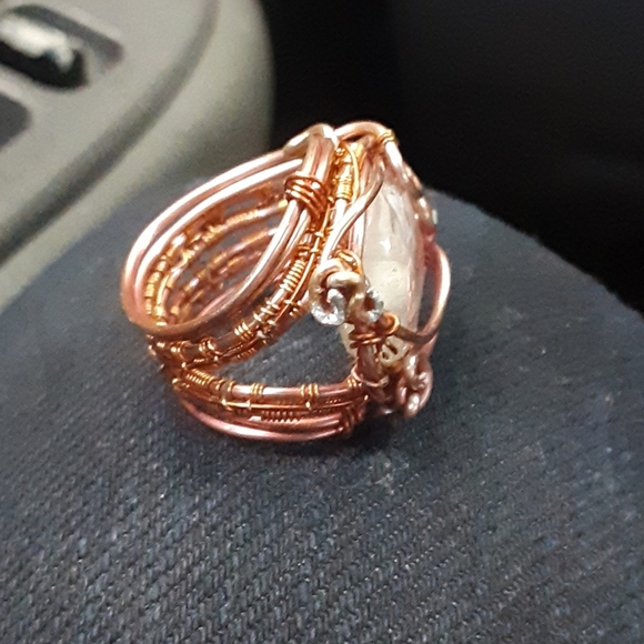 Cool Unique Wire Wrapped Ring - Picture 2 of 4